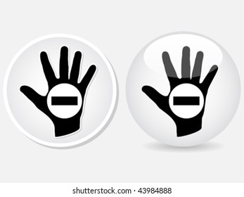 forbidden white buttons