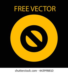 forbidding symbol
