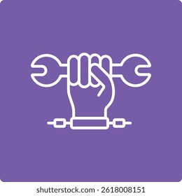 Forced Labour vector icon. Can be used for printing, mobile and web applications.