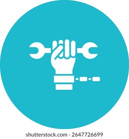 Forced Labour vector icon. Can be used for printing, mobile and web applications.