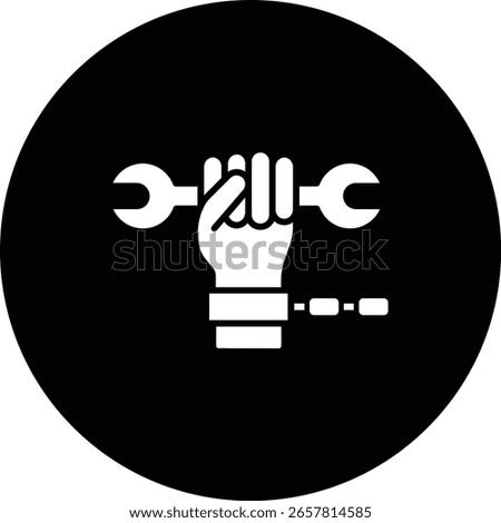 Forced Labour vector icon. Can be used for printing, mobile and web applications.
