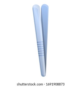 Forceps icon. Cartoon of forceps vector icon for web design isolated on white background