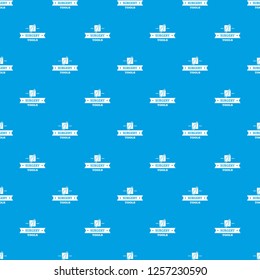 Forceps pattern vector seamless blue repeat for any use