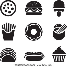 Ford silhouette illustration art vector style