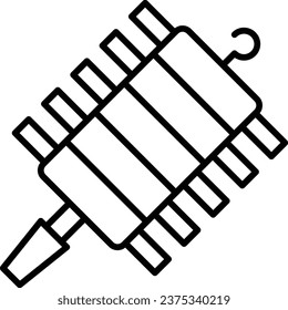 Ford Tibbe vector icon. Can be used for printing, mobile and web applications.