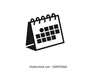 Fordable Calendar icon vector, modern calendar icon vector