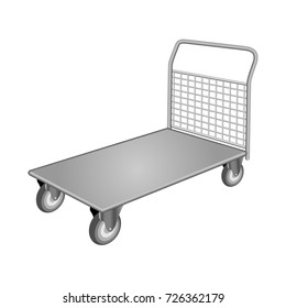 Fordable Platform Hand Truck Trolley Heavy Duty