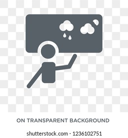 Forecast icon. Forecast design concept from  collection. Simple element vector illustration on transparent background.