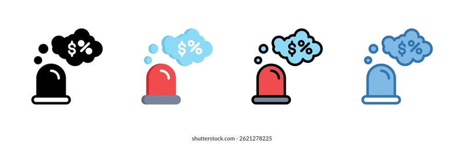 Forecast Icon Element For Design