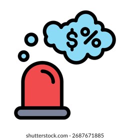 Elemento de icono de previsión para diseño
