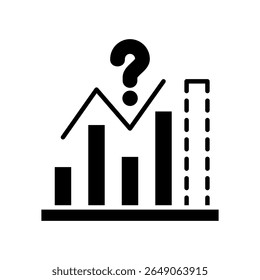 Forecast Icon Glyph Vector Illustration