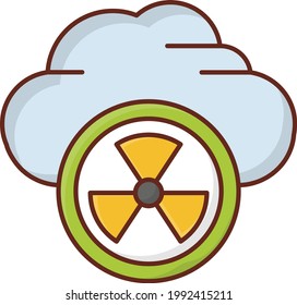 icono de pantalla plana de previsión