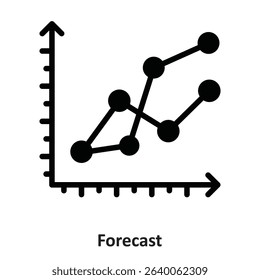 Forecast Vector Icon which can easily modify or edit
