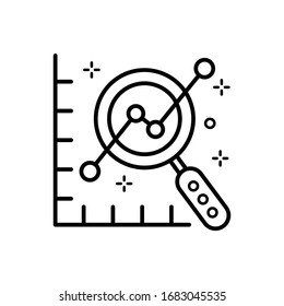 Vorherige Vektorillustration. Internet und Digital Marketing Symbol.