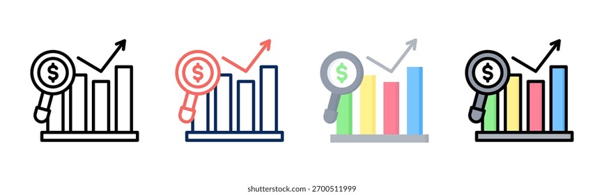 Ícone de projeção define várias coleções de estilos