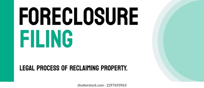 Foreclosure Filing: Legal process of seizing and selling a property due to unpaid mortgage payments.