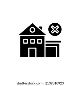 Foreclosure Icon In Vector. Logotype