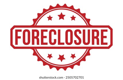 foreclosure Red rubber stamp on white background. foreclosure stamp sign. foreclosure stamp.