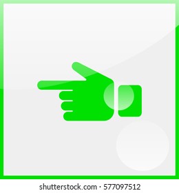 Forefinger icon.