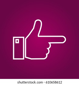 Forefinger icon