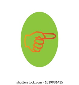 Ilustración de diseño del vector de icono de índice