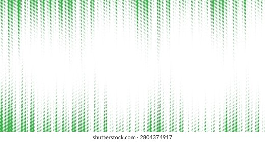 foreground fresh green spring grass set in design elements isolated on black background