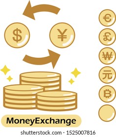 Foreign currency exchange image exchange