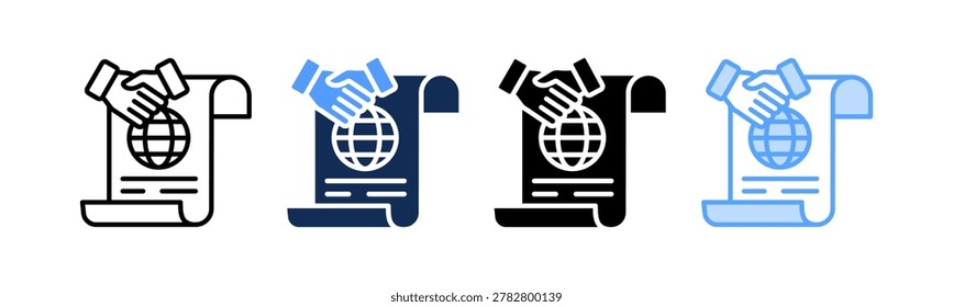 Foreign Policy Icon Multiple Style