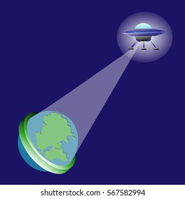 Foreign theft of the planet Earth. The mankind has been kidnapped by the UFO 