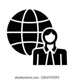 Foreign Vector Glyph Icon For Personal And Commercial Use.
