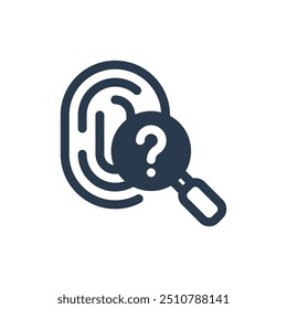 Forensic of Law Vector Icon