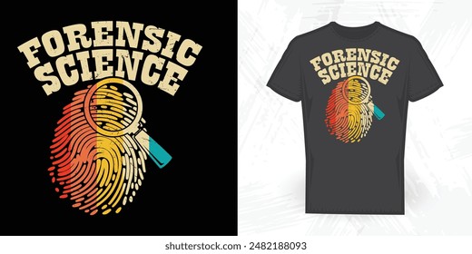 Forensic Scientist Funny Forensic T-shirt Design