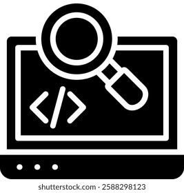 Forensics Icon Element For Design