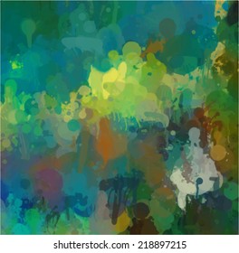 Forest abstract background