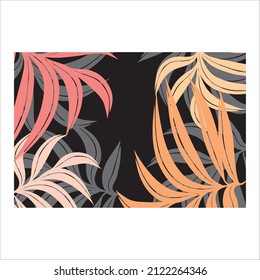 Forest abstract background design for title 