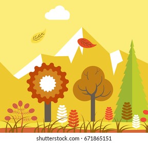 Forest in autumn