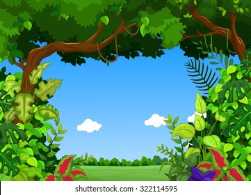 forest background