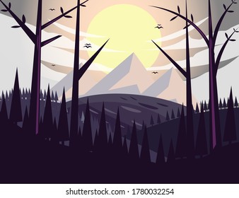 
fondo forestal, para revistas, afiches, sitios web y más