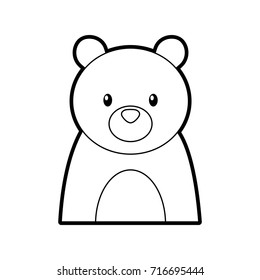 forest bear animal predator wild mammal