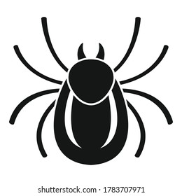 Forest bug icon. Simple illustration of forest bug vector icon for web design isolated on white background