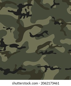 
Forest camo texture, abstraction khaki background, repeat pattern, military uniform.