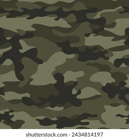 forest camouflage background vector texture, army background, military fabric texture