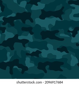Forest camouflage. Pattern for clothes. Textile.