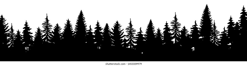 443,202 Forest Silhouette Vector Images, Stock Photos & Vectors ...