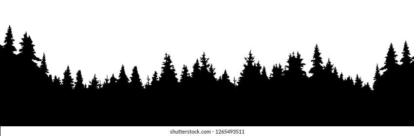 Download Forest Silhouette Images, Stock Photos & Vectors | Shutterstock