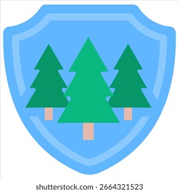 Elemento Ícone De Conversa Da Floresta Para Design