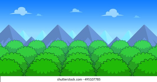 Forest Day Game Background.
Suitable for side scrolling, action, and adventure game.