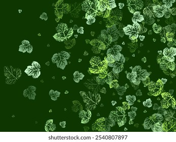 Forest Design, Nature Elements. Ecology Vector Illustration.  for your text. Isolate on white background.
