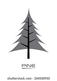 forest design over white background vector illustration forest design over white background vector illustration