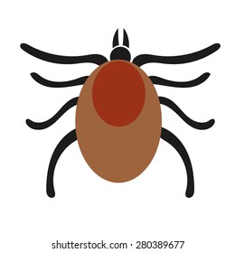 Forest entsefalit tick
